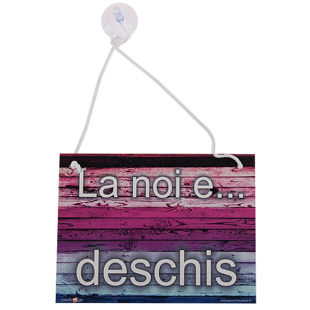Semn Inchis-Deschis, carton, 20 x 15 cm
