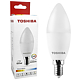 Bec LED Toshiba C37, E14, 7 W, 806 lm, lumina calda 3000 K