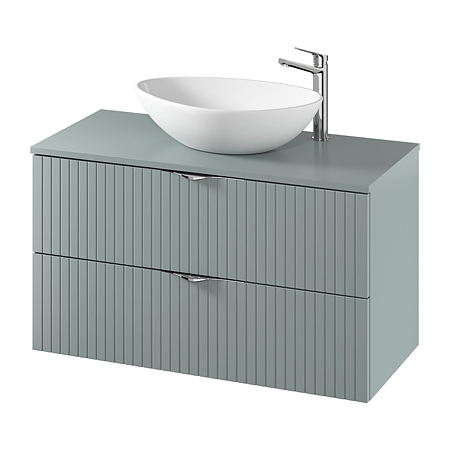 Mobilier baie Cersanit Tirso, dulap lavoar, suspendat, PAL, fiord, 100 x 45 x 55 cm