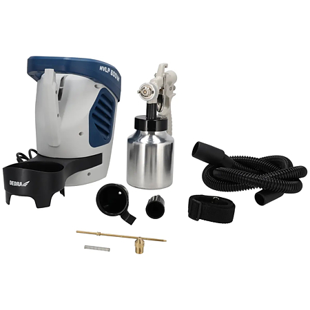 Aparat de vopsit prin pulverizare Dedra DED7413, 600 W, 550-650ml/min, rezervor 1 l, 3.3 kg