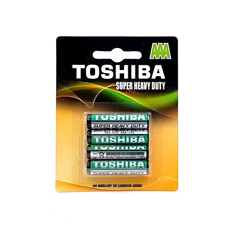 Baterii Toshiba High Power, alcaline, AAA/R3, blister 4 bucati