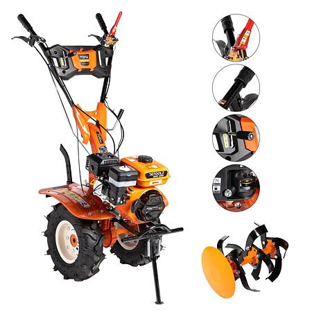 Motocultor Detoolz 8.5cp 212cc, benzina 4T, 3 viteze, pornire