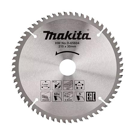 Panza fierastrau circular multimaterial Makita, 210 x 30 x 24 mm