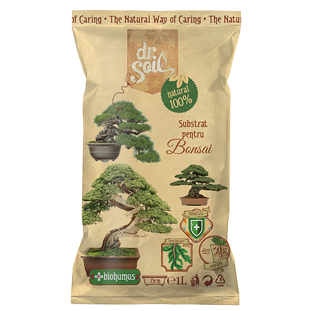 Substrat pentru bonsai Dr. Soil, 1l