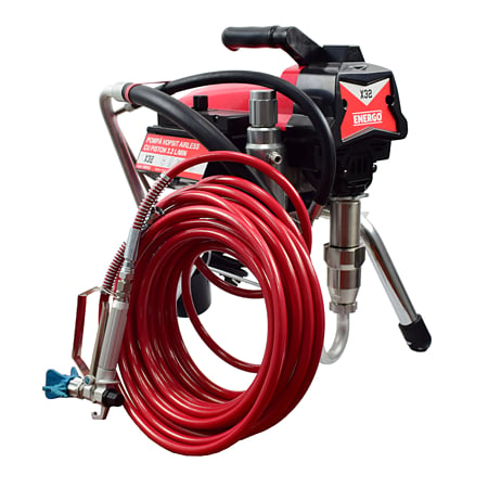 Pompa vopsit airless x32 piston Energo Pmax, 3.2 l/min, 210 bar, 2600 W