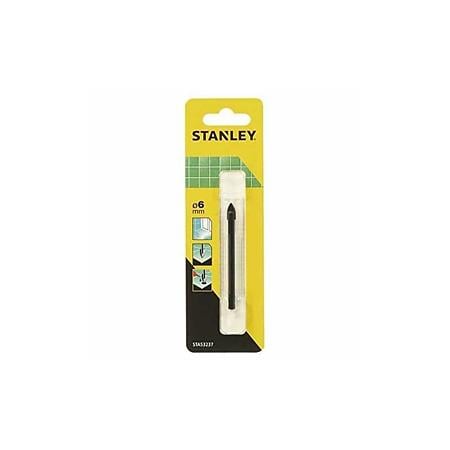 Burghiu pentru sticla si placi ceramice Stanley STA53247, carbura, 76 x 6 mm