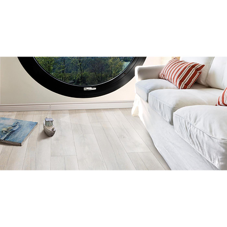 Parchet laminat 8 mm Kronospan Kronostep RF 4295, Salt Lake Oak, nuanta deschisa, clasa de trafic 31, twin click, 1285 x 192 mm