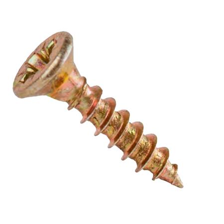 Surub autofiletant pentru pal si lemn, cu cap inecat, Ø 4 mm, L 18 mm, 200 bucati