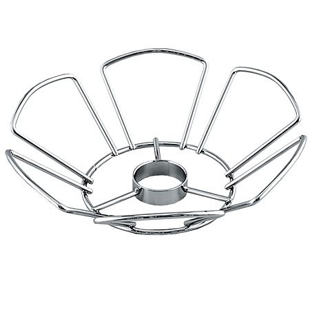 Coloana bar cu accesorii si suport pentru pahare, crom, D 31 cm