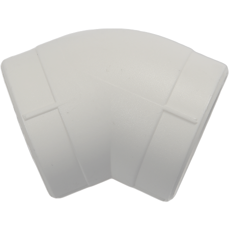 Cot PPR 45° Formul, filet interior, 32 mm, alb