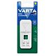 Incarcator mini Varta 57656, 4 acumulatori, R3 R6, neechipat, alb
