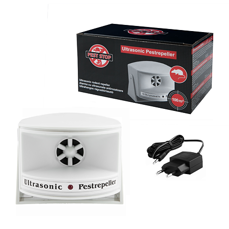 Dispozitiv antirozatoare Pest Stop Ultrasonic PestRepeller, cu ultrasunete, 9V, 105 x 92 x 78 mm Dispozitiv antirozatoare Pest Stop Ultrasonic PestRepeller, cu ultrasunete, 9V, 105 x 92 x 78 mm