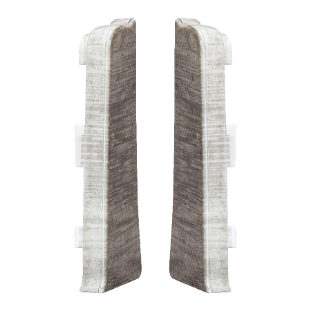 Set terminatie plinta parchet stanga/dreapta Arbiton Indo, stejar caucazian 16, PVC, 70 x 26 mm, 2 bucati/set