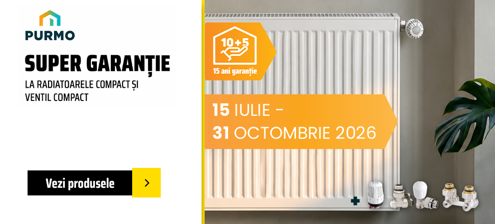 Purmo - Super Garantie la radiatoare si ventilatie compact