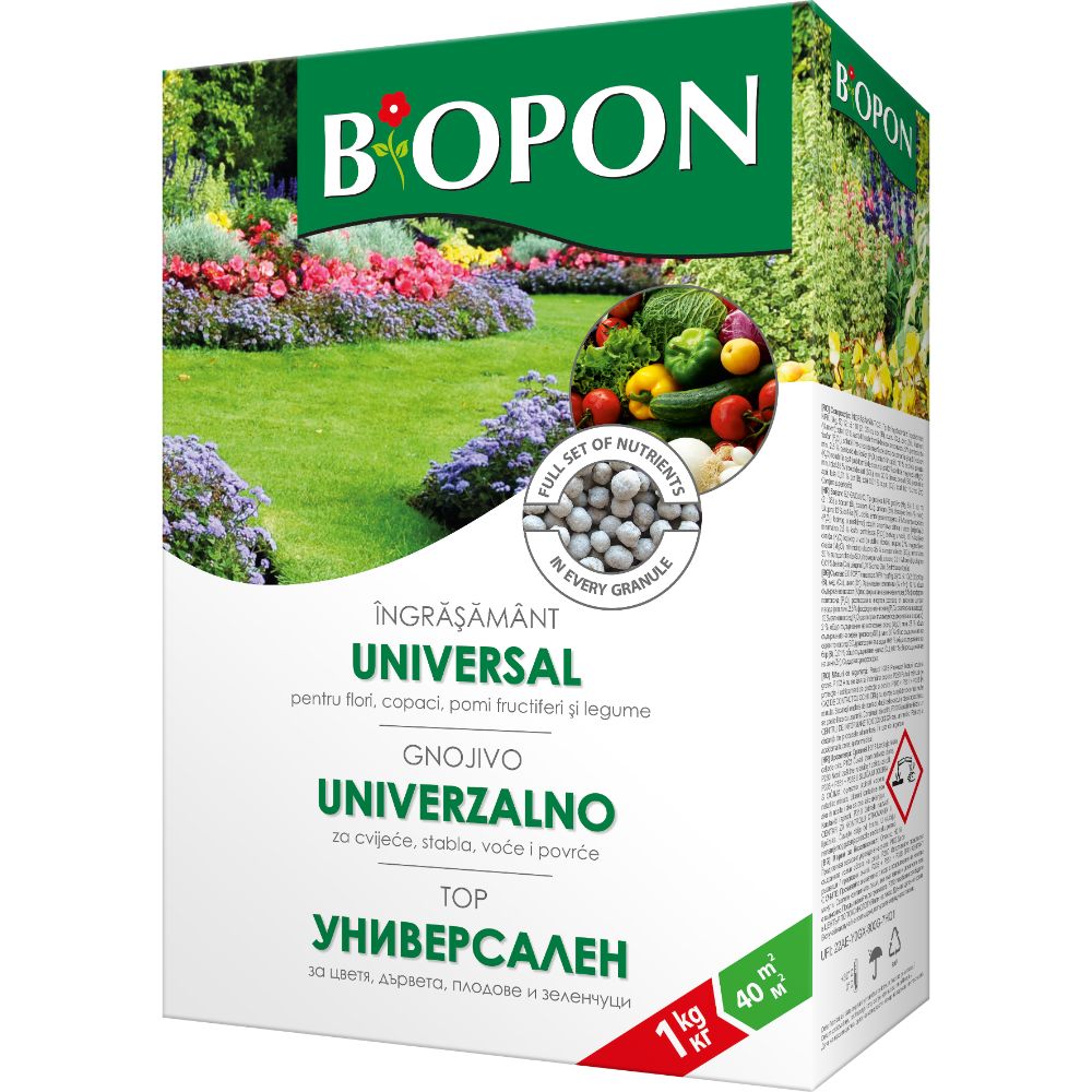 biopon elixir duo universal mod de utilizare Ingrasamant universal Biopon, 1 kg