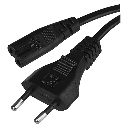 Cablu alimentare Emos, 2 x 0.5 mm, negru, 1.75 m Cablu alimentare Emos, 2 x 0.5 mm, negru, 1.75 m
