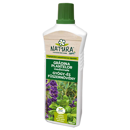 Ingrasamant lichid Natura, pentru plante medicinale,  0.5 l