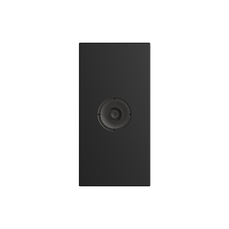 Modul priza TV 1M Livolo VL-FCTV-1BP, policarbonat, negru