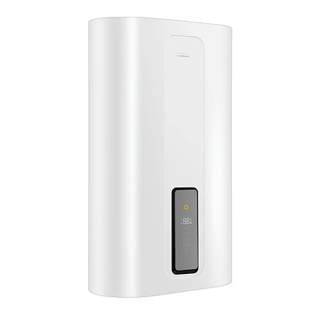 Boiler electric flat 80 l Haier ES80V-TF7W, 2 x 1500 W, montaj mural, 2 rezervoare, protectie umiditate IPX4, alb, 33,5 kg, 530 x 320 x 1070 mm