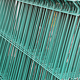 Panou gard plastifiat zincat bordurat verde 1500 x 2500 mm