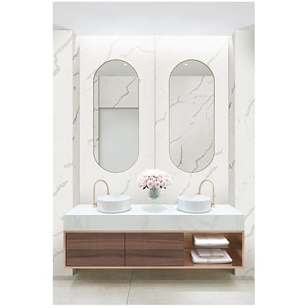 Panou decorativ SPC Kronospan Rocko, Statuario R101, impermeabil, 2800 x 1230 x 4 mm