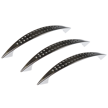Maner Teko Onix, zamac, crom, 96 mm Maner Teko Onix, zamac, crom, 96 mm