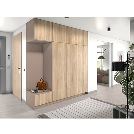 Pal melaminat Egger, stejar Bardolino natur H1145, ST10, 2800 x