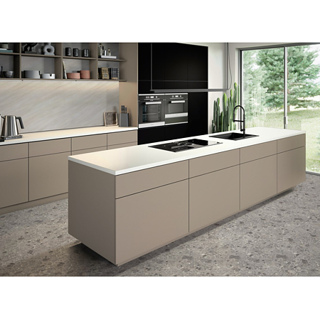 Placa MDF lacuit Egger PerfectSense Gri piatra U727 PM, anti-amprenta, mat, 2800 x 2070 x 19 mm