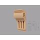 Consola decorativa FPC08, polistiren EPS100 + mortar, 500 x 250 x 130 mm