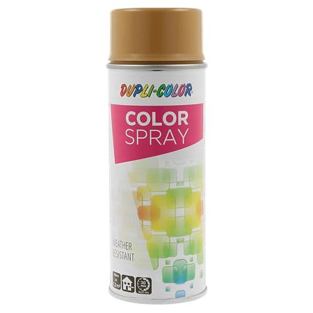 Vopsea spray universala Dupli-Color, bej-maroniu RAL 1011, mat, interior/exterior, 400 ml