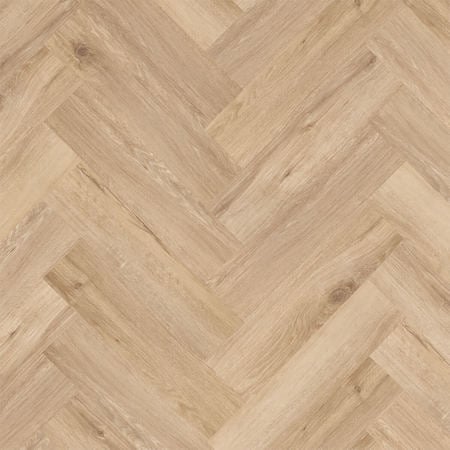 Pardoseala SPC 4,5 mm Afirmax Legnar Herringbone stejar Tucson, impermeabila, nuanta medie, clasa de trafic 33, sistem imbinare clic 5Gi, montaj herringbone placi A si B, 592 x 148 mm