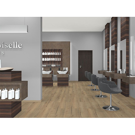 Parchet laminat 10 mm Egger Natural Creston Oak EHL 106, nuanta medie, stejar, clasa de trafic 32, click, 1291 x 193 mm
