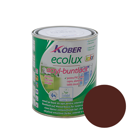 Email Ecolux Kolor maro roscat 0,75 L