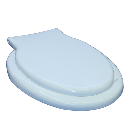 Capac WC Romtatay Unic, polipropilena, alb, 48x39x5 cm