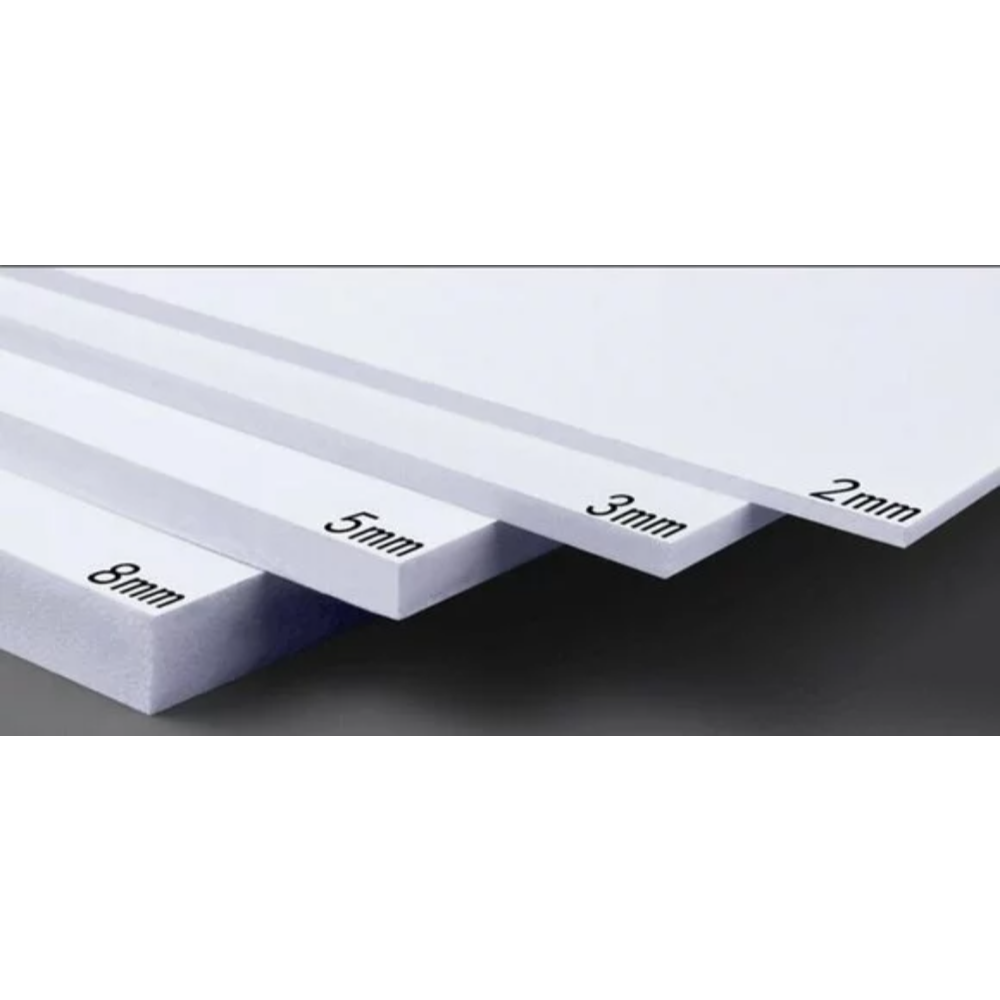 Placa PVC, 2050 x 1010 x 3 mm, alb mat | MatHaus