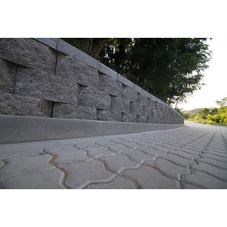 Blochet beton Elis Compac III, gri, 45.7 x 30.5 x 19.8 cm