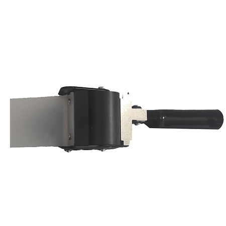 Dispenser cu maner si frana, pentru banda adeziva, otel, l 50 mm