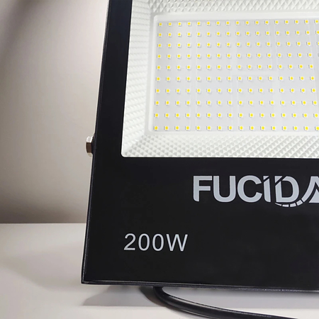 Proiector LED Fucida 200W, 18000 lm, interior/exterior, IP65, 6500K