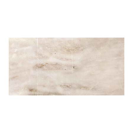 Faianta baie glazurata Cesarom Soft, bej, lucios, aspect de piatra, 50 x 25 cm