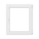 Fereastra PVC, 5 camere, deschidere oscilobatant, dreapta, alb, 100 x 120 cm