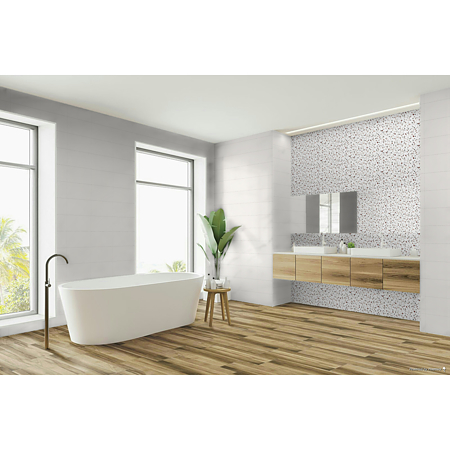 Faianta baie si bucatarie Cromatic Gloss, alb, lucios, uni, 50 x 25 cm Faianta baie si bucatarie Cromatic Gloss, alb, lucios, uni, 50 x 25 cm