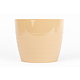 Masca ghiveci Harplast Silvia, plastic, cappucino, diametru 15 cm, 12.7 cm