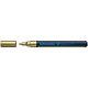 Marker permanent Schneider, varf rotund, 2 mm, cu vopsea aurie