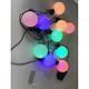 Ghirlanda luminoasa exterior, 10 LED-uri multicolore, 5 m