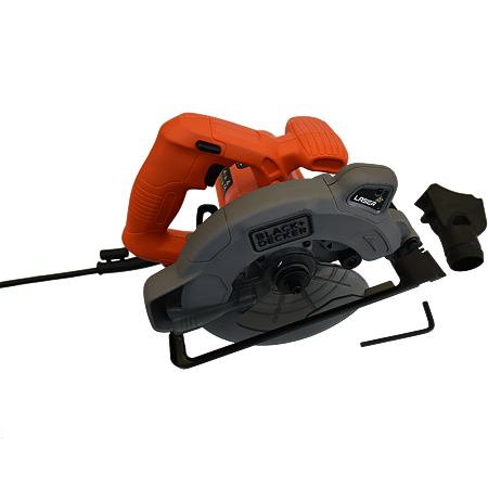 Fierastrau circular cu laser Black&Decker, 1250 W, discuri 66 x 190 mm