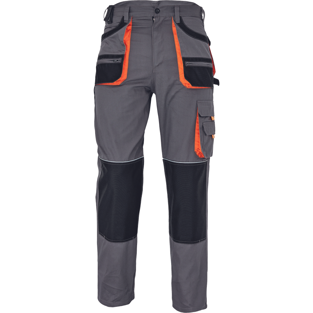 Pantaloni Protectie Cerva Ff Carl Be-01-003, Bumbac Si Poliester, Gri, Marimea 54