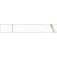 Plinta ceramica gresie Lucinda White, alb, finisaj lucios, aspect marmura, grosime 7.5 mm, 60 x 8 cm