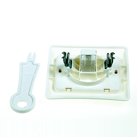 Priza telefon RJ11 Kaptika Legrand 782114, alb