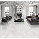 Gresie exterior/interior Makrana White, rectificata, portelanata, lucios, PEI III, piatra, gri, 120 x 60 cm