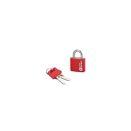 Lacat din alama, Thirard Color, l 30mm, invelis protector, 2 chei